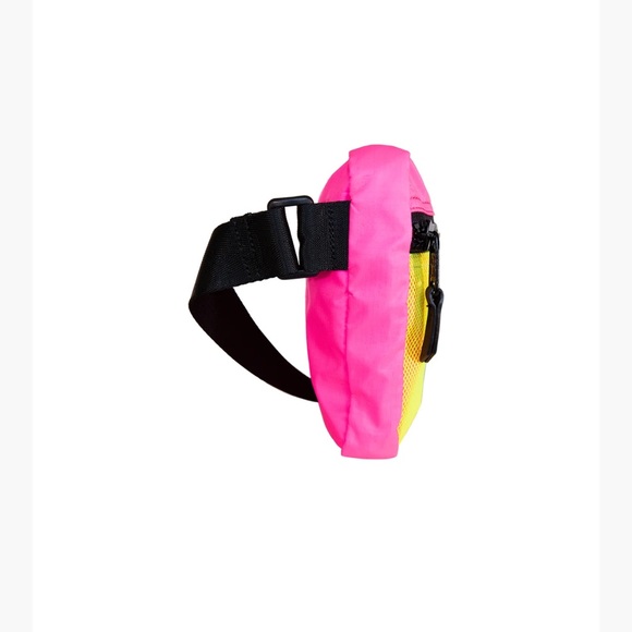 Lola Neon Hippie Festival Fanny Pack Hot Pink - Picture 2 of 6